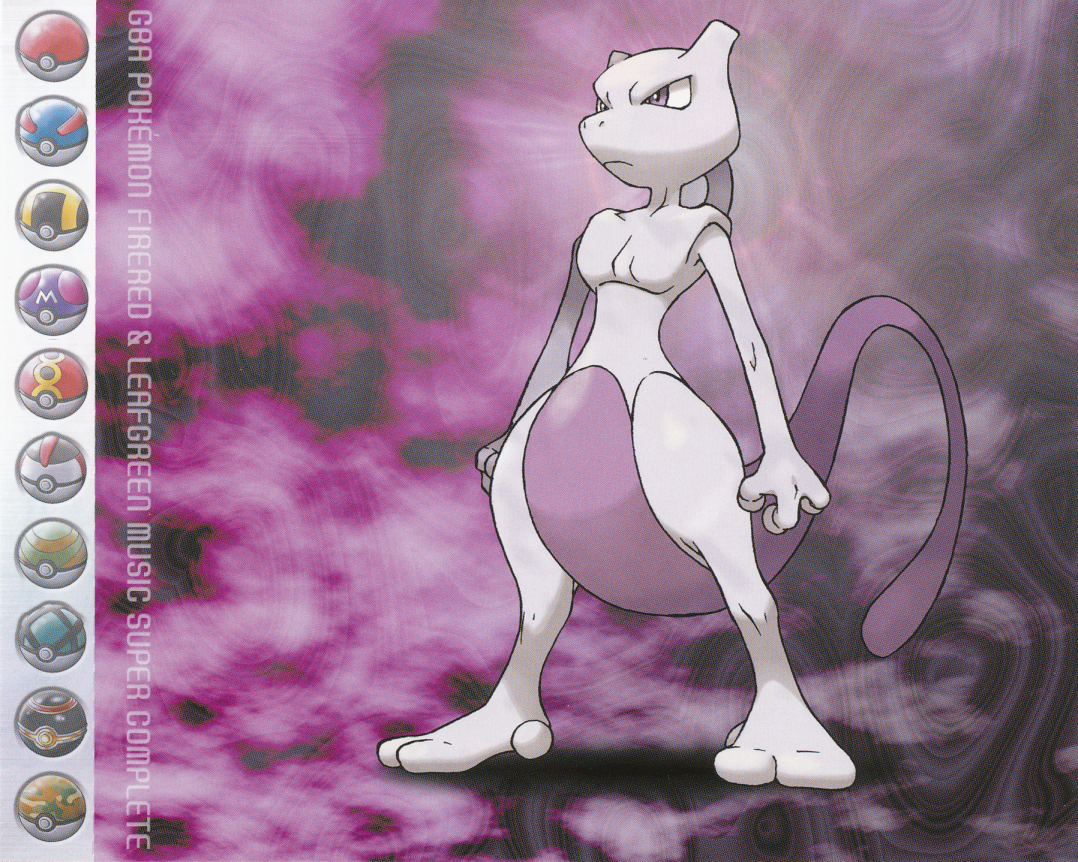 Pokémon Red And Blue Pokémon FireRed And LeafGreen Mewtwo PNG